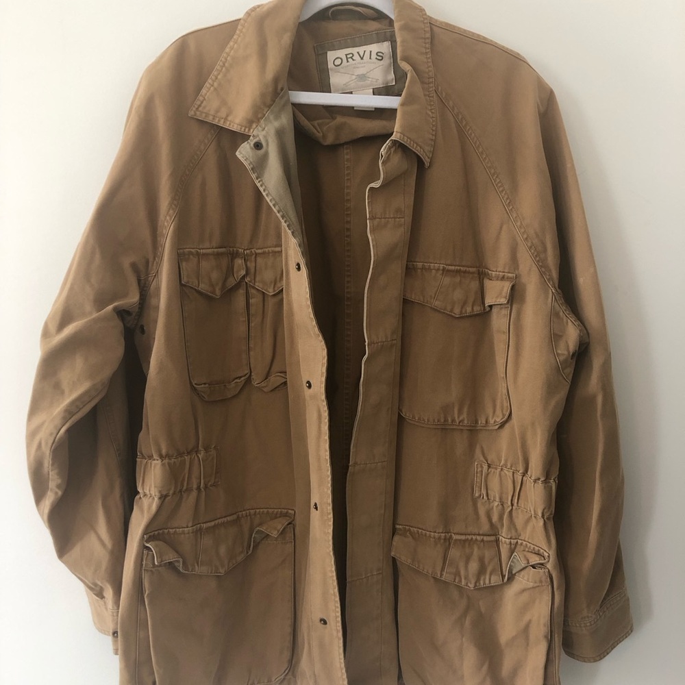 Orvis Utility Jacket, Tan, Euc- 672 - image 7